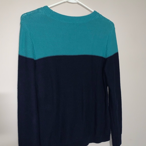 Talbots Colorblock Sweater - Picture 4 of 5